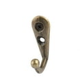 thumbnail image 4 of Metal Baño Dormitorio Vintage Estilo Pared Montado Individual Gancho Perchas 7uds Bronce Tono Unique Bargains ganchos para toallas de baño, 4 of 5