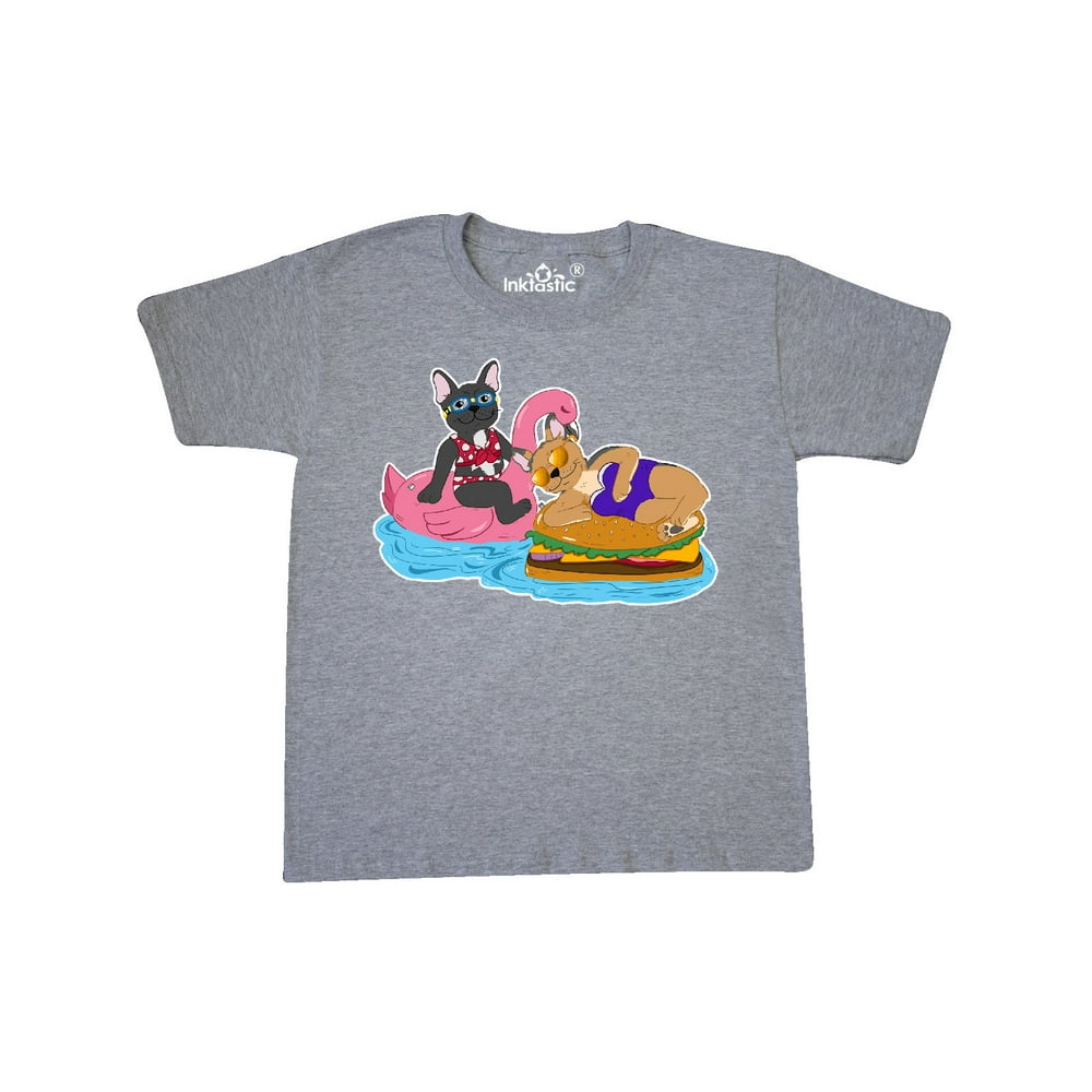 swim shirt with floaties