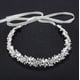 thumbnail image 1 of Oriamour Tocado de Novia Diseño de Flores Diadema de Boda Accesorios para el Cabello de Novia (Plata), 1 of 5