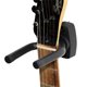 thumbnail image 3 of Juego de 6 ganchos de pared para guitarra acústica, ukelele, bajo, mandolina y banjo - Colgador de pared negro, 3 of 5