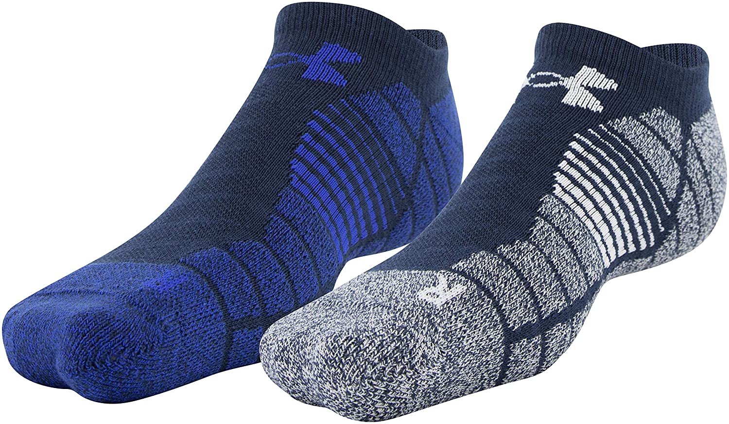 Under Armour Adult Golf Elevated Performance No Show Socks, 2Pairs