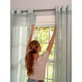 thumbnail image 5 of BrylaneHome BH Studio Sheer Voile Grommet Panel, 5 of 6