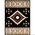 thumbnail image 2 of Allstar Black Woven High Quality Rug. Traditional. Persian. Flower. Western. Design Area Rug (7' 7" x 10' 6"), 2 of 6