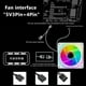 thumbnail image 5 of Enfriador de CPU de 120 mm 5V 3Pin ARGB Sync Cooler Fan 12V 4 Pin PWM (Blanco positivo) WDOplteas Para estrenar, 5 of 9
