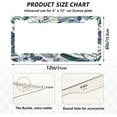 thumbnail image 4 of GZHJMY Tropical Flowers License Plate Frame 2 Pack 2 Holes Car Aluminum License Plate Holder Automotive Parts Decoration Universal with Screw Caps Cover, 4 of 7