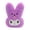 Purple, variant on Yanxiao 8" Easter Bunny Stuffed Animals, Easter Cartoon Characters Limited Bunny Plush Toys, Easter Basket Stuffers Egg Fillers Party Supplies Toys for Easter Home, Indoor and Basket Decorations