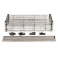 thumbnail image 3 of Quantum Storage 4-Shelf Wire Shelving Unit, 300 lb. Load Capacity per Shelf, 72" H x 48" W x 24" D, Chrome Finish, 3 of 4