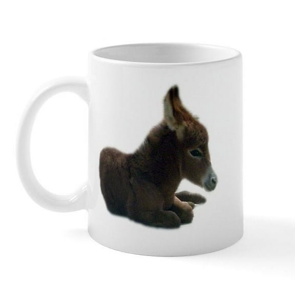 CafePress - Donkey Colt Mug - 11 oz Ceramic Mug - Novelty Coffee Tea Cup