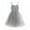 Gray, variant on Summer Kids Girls Solid Sling Dresses Mesh Puffy Children Girl Birthday Party Dress Toddler Baby Princess Dress ,1-8T