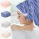 thumbnail image 1 of Toalla de terciopelo - Toalla de microfibra súper absorbente para secado rápido, tamaño grande de 30x60cm con cierre de botones, diseño vertical a rayas para mujeres y hombres, 1 of 3