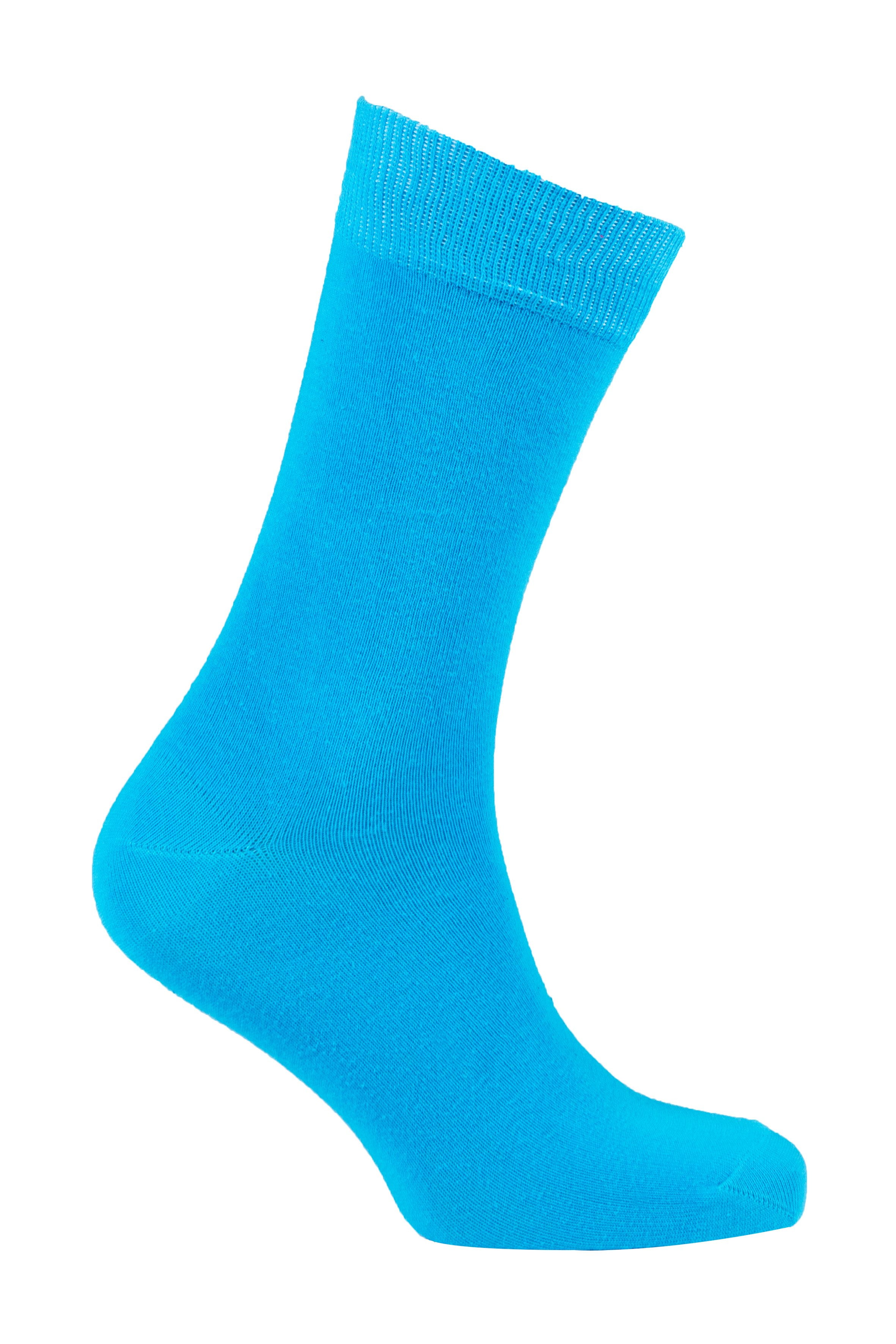 Solid Blue Socks