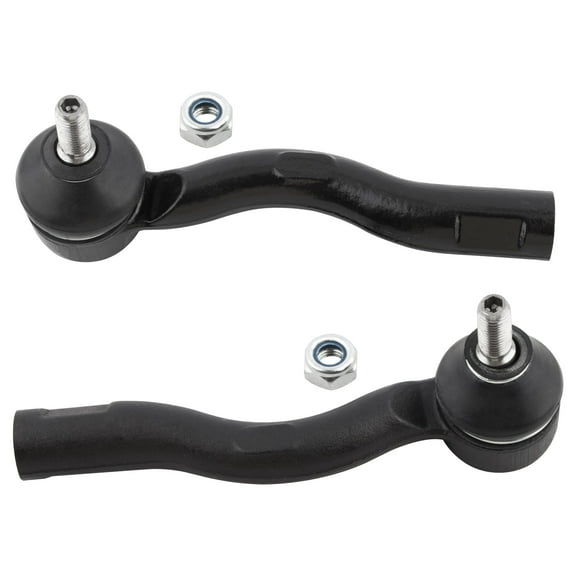 BOXI 2pcs Front Driver and Passenger Side Outer Tie Rod Ends for Nissan Sentra 2007 2008 2009 2010 2011 2012 Sedan 4-Door | ES800575 ES800574