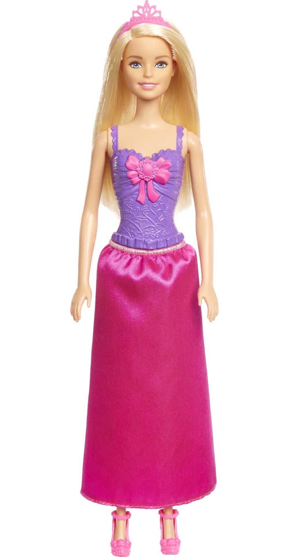 Officier Ik wil niet helikopter Barbie Dreamtopia Royal Doll with Blonde Hair, Shimmery Pink Skirt & Tiara  Accessory - Walmart.com