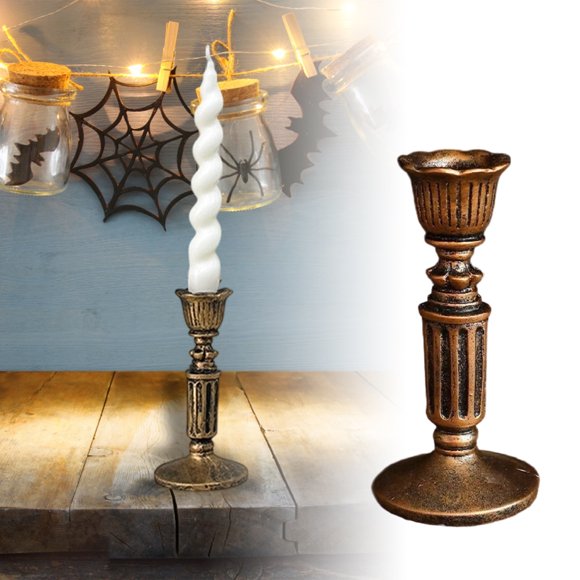 TIELUTT Elegant Candle Holders For Home Centerpiece For Tabletop Display Crow Candle Holder Floor Candle Holders Metal Candle Sticks Decorative Votive Candle Holders Pillar Candle Holder