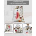 thumbnail image 6 of Mushrooms Body Pillow Case Cover - Microfiber Bed Throw Pillow Covers, Spring Floral Farmhouse Botanical Watercolor Decorative Lumbar Pillow Cover with Envelope Closure for Sofa/Travel 20"x54", 6 of 6