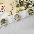 thumbnail image 4 of Castle Fairy Teens Xmas Snowman Black Out Curtains,Animal Deer Curtains Pack of 2 (42x63 Each),Christmas Tree Bedroom Curtains,Microfiber Bedroom Decor, 4 of 6