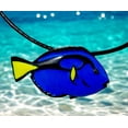 thumbnail image 2 of Blue Tang Fish Sea Life Pendant Necklace, 2 of 7