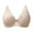 A39-Khaki, variant on Wireless Bras Women Seamless Jelly Supportive Mesh Crossover Bra No Underwire Push Up Full Coverage T-Shirt Bralette(Pink,110D)