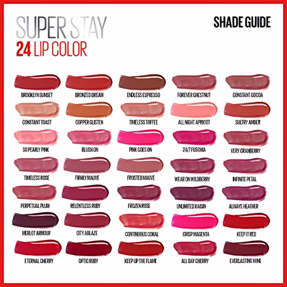 Maybelline Super Stay 2 Step Lip Color, Infinite Petal (Pack of 3)