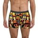 thumbnail image 1 of Balery Cars Calzoncillos bóxer para hombre, ropa interior de algodón suave y transpirable con cinturilla de nailon-Large, 1 of 5