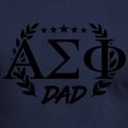 thumbnail image 3 of CafePress - Alpha Sigma Phi Greek Dad T Shirt - Men's Fitted T-Shirt, 3 of 4
