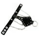 thumbnail image 5 of 11xPunk Hand Pulsera De Cuero Negro Esclavo Pulsera Anillo Brazalete Sunnimix pulsera de anillo de dedo de los hombres, 5 of 8