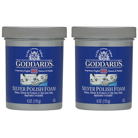 Silver Polish Foam Cleaner Tarnish Remover Brand new Gorddards 6 Oz Pack Of