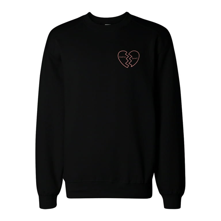 Broken heart deals sweatshirt