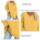 thumbnail image 5 of Blusa de mujer Nikou manga larga color puro, 5 of 6