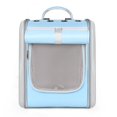 thumbnail image 1 of Mochila para gatos, mochila portamascotas transparente y transpirable de gran capacidad para gatos y gatitos, 1 of 5