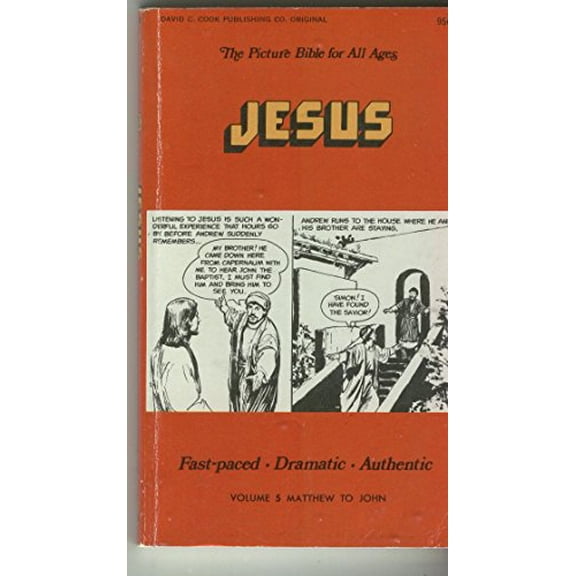 Pre-Owned Jesus:Volume 5 - Matthew to John(The picture Bible for all ages), 9780912692173, 0912692170, Paperback,