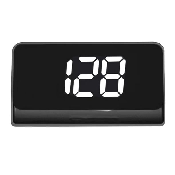 Ndcxsfigh Coche Digital GPS Pantalla LED Smart Head Up Display Fuente (KMH Blanco)