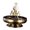 Brun, variante sur Abbracc Support Portable Stand Ornements de Bureau Patio Chambre Or