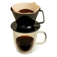 thumbnail image 3 of Fino Pour-Over Coffee Brewing Filter Cone, Number 1-Size, Black, For Single-Serve Brewing, Brews 1–2 Cups, Ideal For Home, Office, Or Travel, 3 of 4
