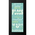 thumbnail image 2 of Pela Studio 8x14 Black Modern Framed Museum Art Print Titled - Wash Up II, 2 of 5