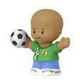 thumbnail image 2 of Replacement Part for Fisher-Price Little People Toddler Dollhouse Playground Figure Playset - HXH06 - Young Boy holding a Soccer Ball, 2 of 5