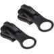 thumbnail image 5 of 10 Uds. Tiradores de cremalleras negras deslizadores con cremalleras en forma de U Kit de repuesto de reparación para abrigos Jeans chaquetas pantalones mochilas 27x11mm, 5 of 5
