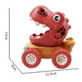 thumbnail image 6 of Cheers US Pull Back Dinosaur Car Toys Dino Toys for 3 Year Old Boys and Toddlers T-Rex Dinosaur Games Monster Trucks, 6 of 8