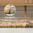 thumbnail image 7 of JONATHAN Y NATURAL FIBER 5 x 8 Area Rug, Theo Farmhouse Woven Jute Checkerboard - Natural/Brown, NRF203A-5, 7 of 7