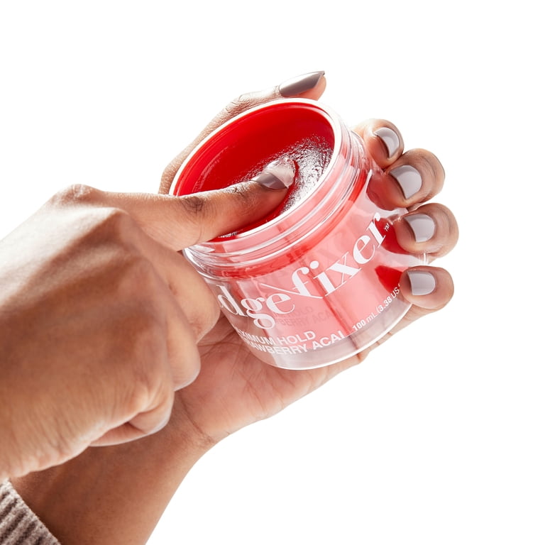 Kiss Colors & Care, Hair Styling Gel, Hold, Strawberry Acai