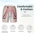 thumbnail image 5 of Balery High Heel Shoes Butterfly Mens Swim Trunks Swim Shorts for Men Quick Dry Inseam Beach Shorts with Compression Liner Pocket-X-Large, 5 of 9
