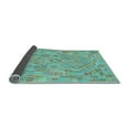 thumbnail image 2 of Ahgly Company Indoor Rectangle Southwestern Light Blue Country Area Rugs, 7' x 10', 2 of 4