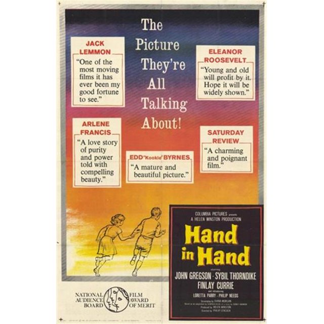 Affiche de Film Main dans la Main - 11 x 17 Po.