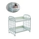 thumbnail image 1 of Estante de almacenamiento de plástico para baño de 2 capas, estante de cocina para inodoro, organizador de cosméticos para artículos diversos Almacenamiento y organización del hogar Azul claro Bearachild HA000843-01B, 1 of 1