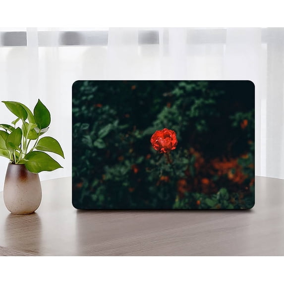 KSK KAISHEK Hard Shell Case Cover Only for MacBook Air 13.6 Inch( Retina Display Touch ID, 2022.0) + Black Keyboard Cover Model A2681, Type C Rose series 0058