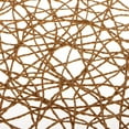 thumbnail image 3 of Vintage Handmade Round Natural Straw Woven Placemat Round Shape Place Mats - Light Coffee, 3 of 6