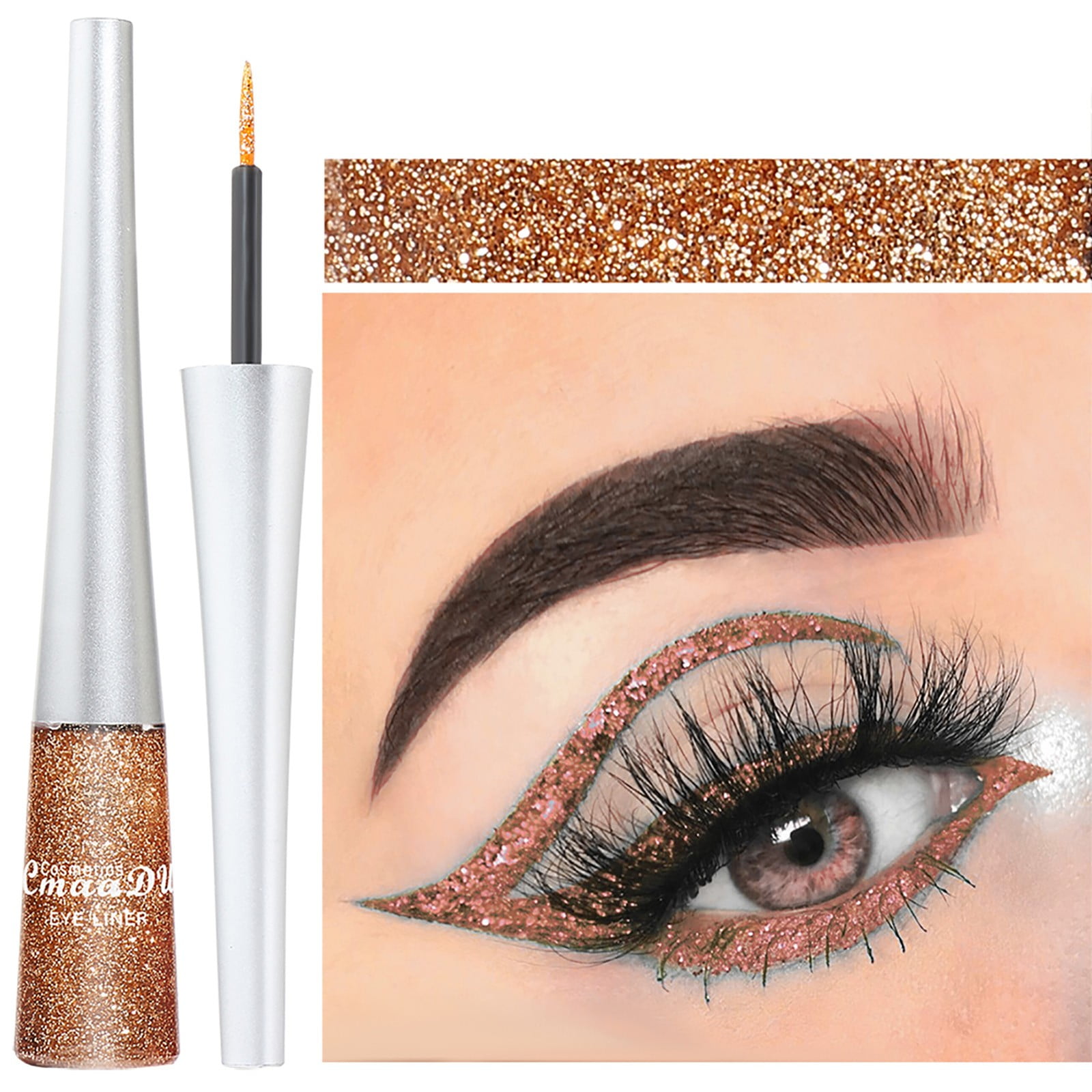 ERTUTUYI Dazzling Glitter Glitter Powder Eyeliner Sequin Burst Glitter