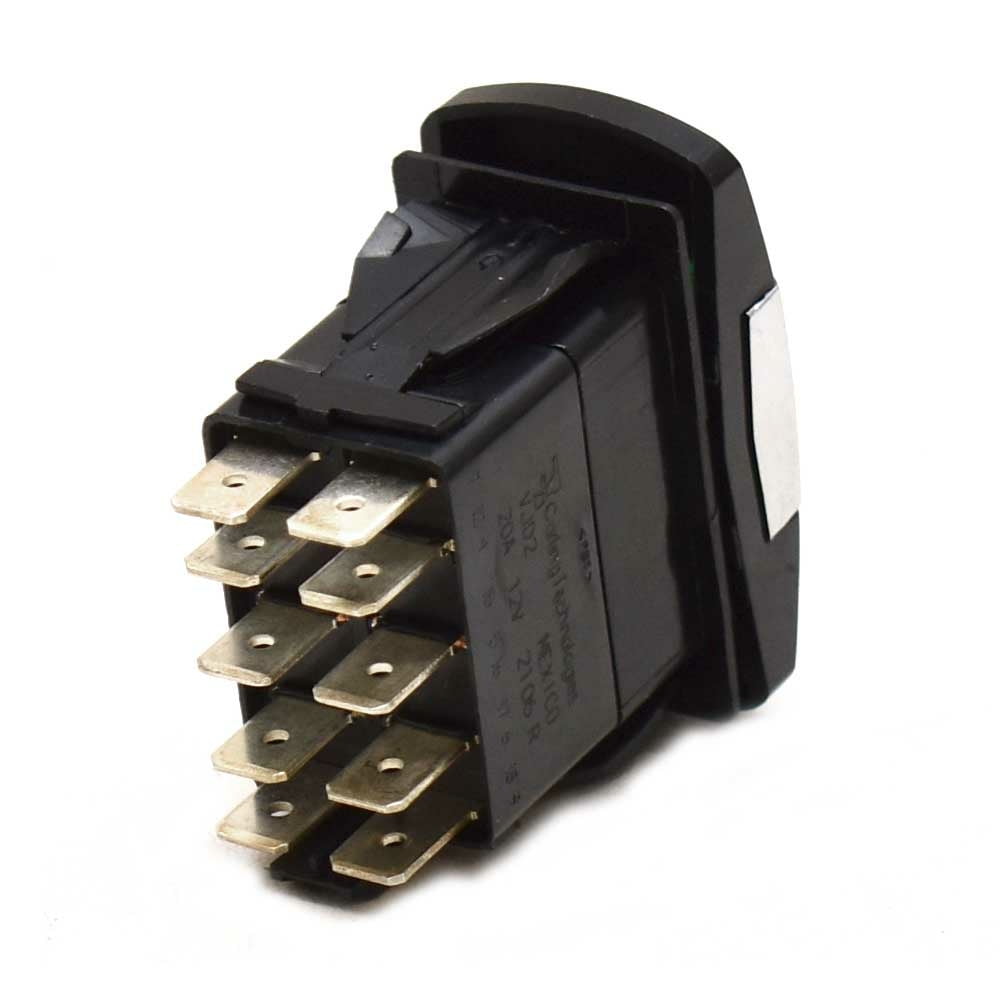 Carling On/Off/On Contura VI Boat Rocker Switch | NAV LTS 10 Spade 12V