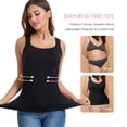 thumbnail image 3 of MISS MOLY Shapewear Camisoles for Women Padded Tummy Control Tank Tops Square Neck Yoga Tops, 3 of 5
