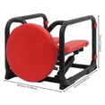 thumbnail image 2 of 2-in-1 Stepper Machine with Resistance Bands & Mat, 330LBS Hydraulic Mini Stepper for Home Workout with LED Display, Non-Slip Pedals for Cardio, Leg, Arm, Waist Exercise, 2 of 11